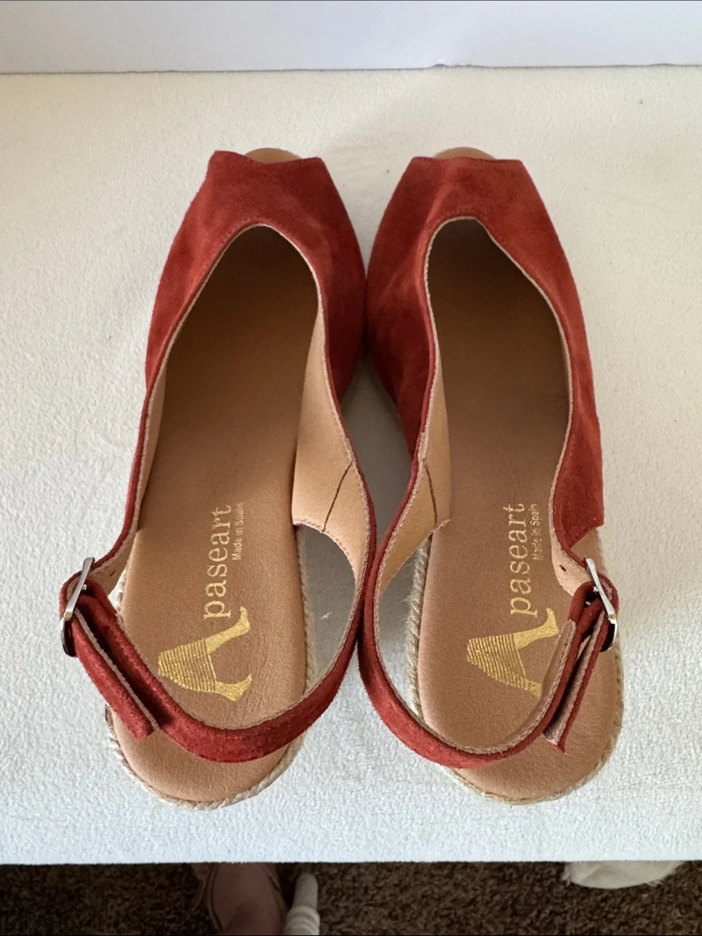 Paseart sling back espadrilles